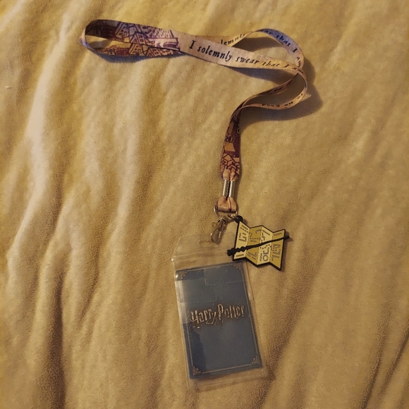 Harry Potter "I Solemly Swear That I Am Up To No Good" Lanyard 🪄 - Picture 1 of 8